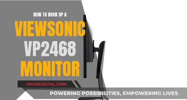 ViewSonic VP2468 Monitor: Easy Setup Guide for Beginners