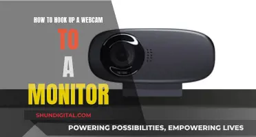 Setting Up a Webcam: Monitor Connection Guide