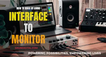 Setting Up Audio Interfaces: Connecting to Studio Monitors