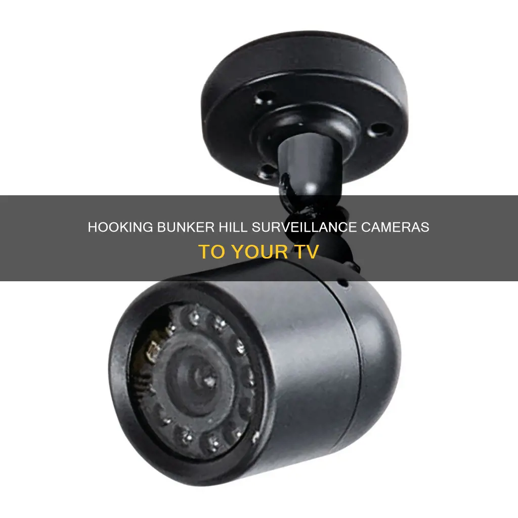 how to hook up bunker hill surveillance camera to tv