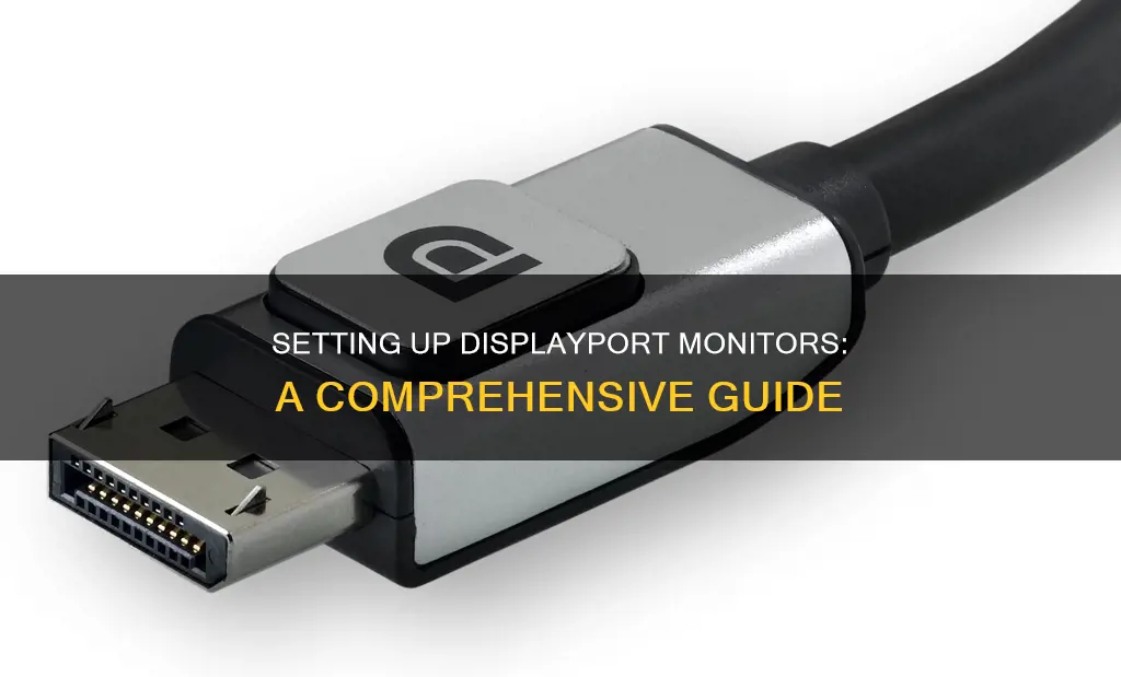 how to hook up displayport monitor