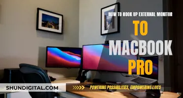 Connecting an External Monitor to Your MacBook Pro