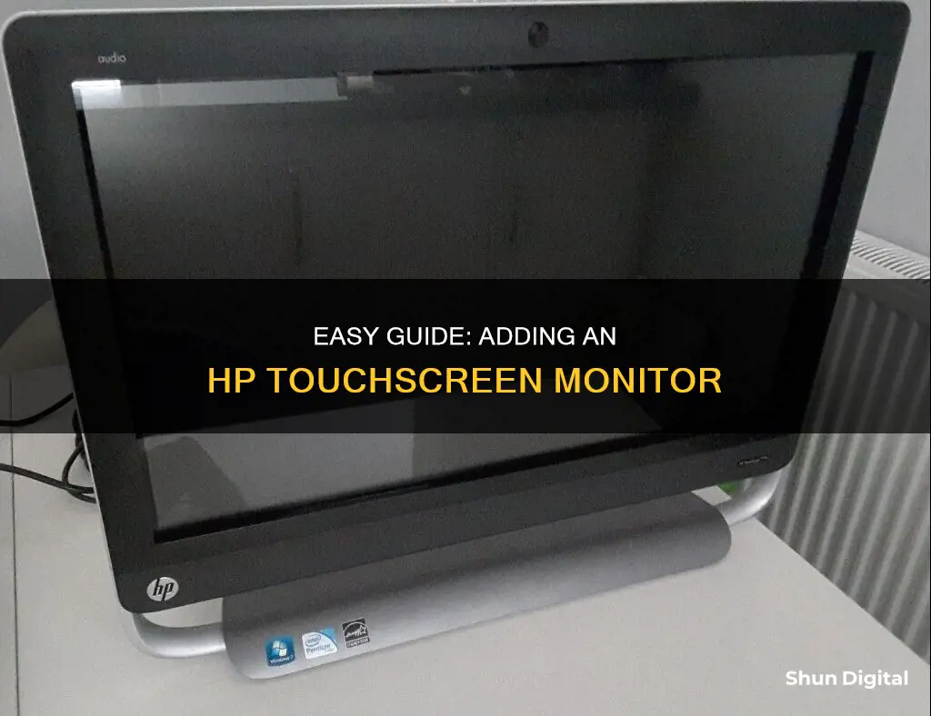 how to hook up extra monitor hp touchscreen 520