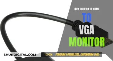 Connecting HDMI to a VGA Monitor: A Simple Guide