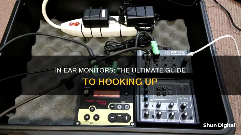 how to hook up in ear monitors