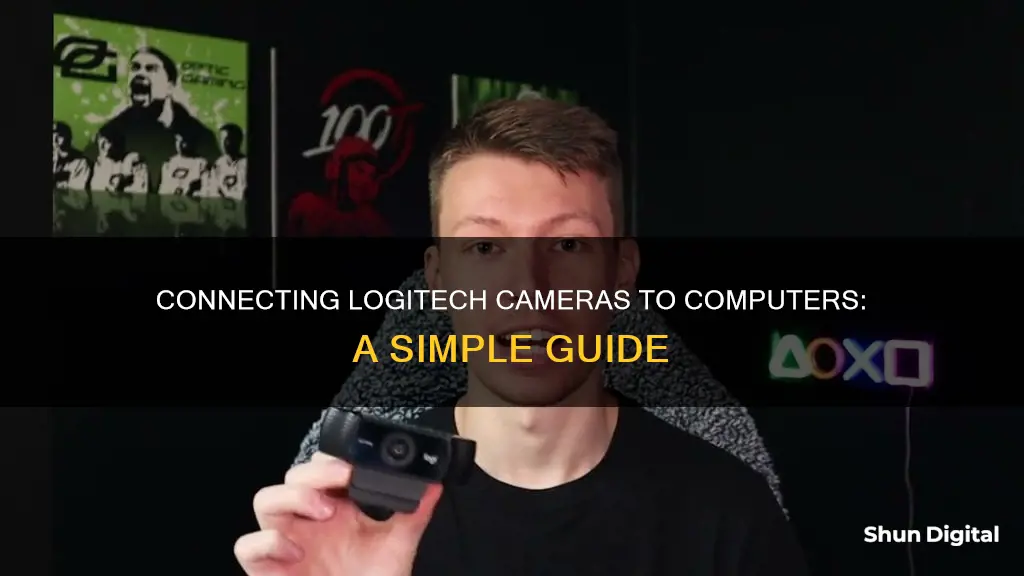 how to hook up logitech camera to computer