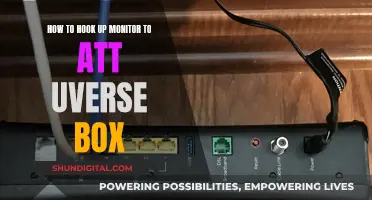 Connecting Your Monitor to AT&T U-verse Box