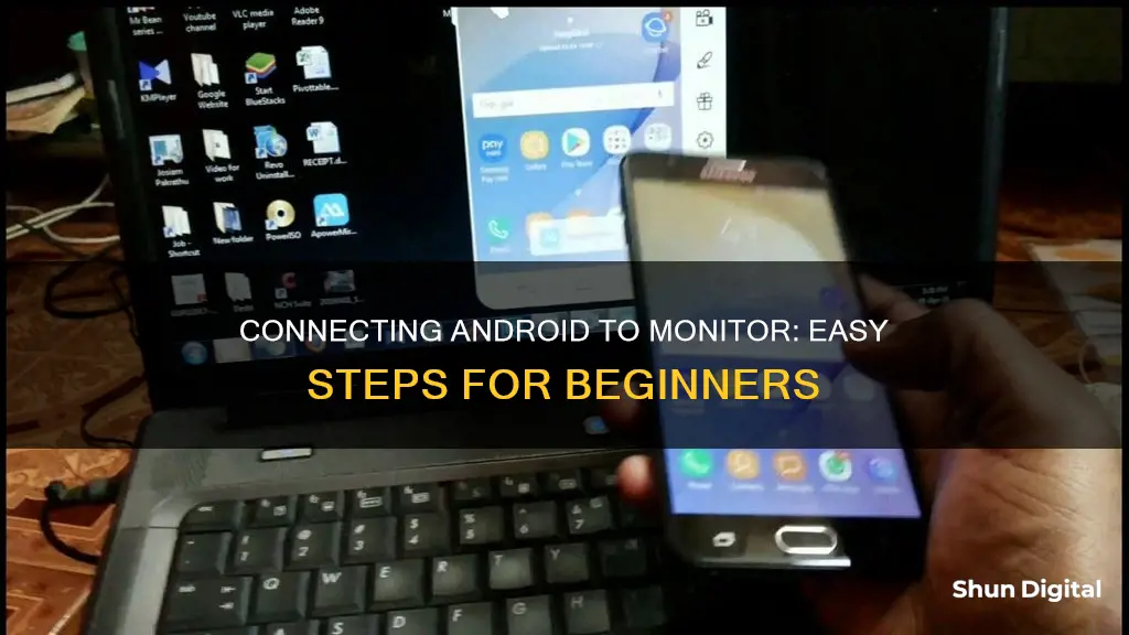 how to hook up my android to my monitor