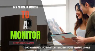 Connecting Speakers to a Monitor: A Step-by-Step Guide