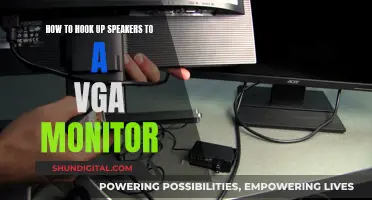 Hooking Up Speakers to a VGA Monitor: A Step-by-Step Guide