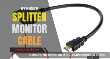 Easy Guide to Connecting a Splitter Monitor Cable