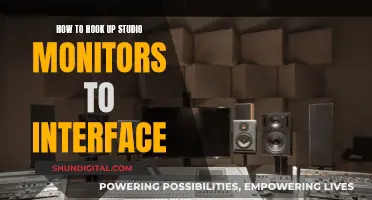 Setting Up Studio Monitors: Interface Connection Guide