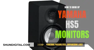 Setting Up Yamaha HS5 Monitors: A Beginner's Guide