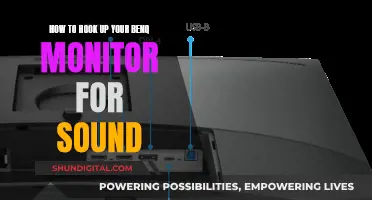 Setting Up Your BenQ Monitor for Audio Output