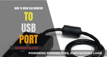 Utilizing USB Ports: Connecting a VGA Monitor Efficiently