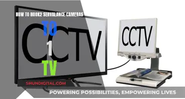 Connecting Multiple Surveillance Cameras to One TV Screen