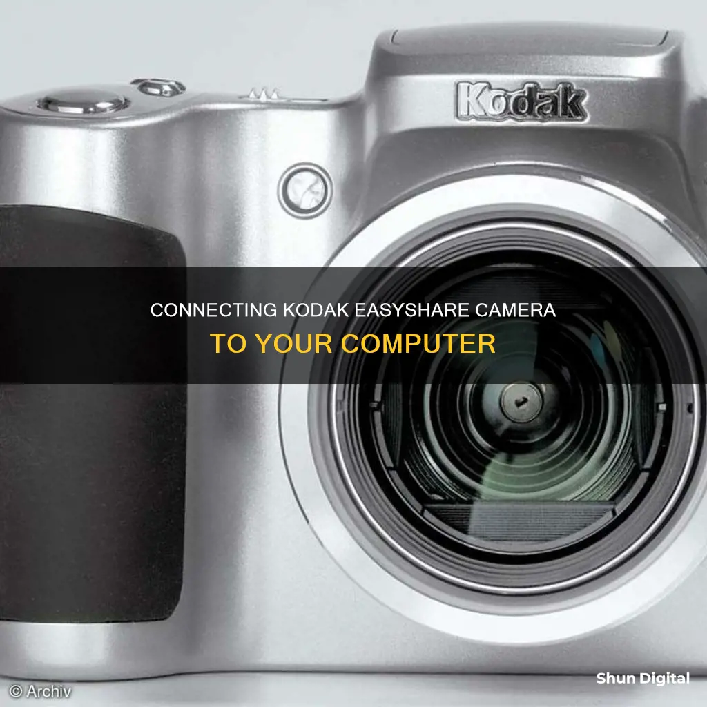 how to hookup my kodak easyshare camera to my computer