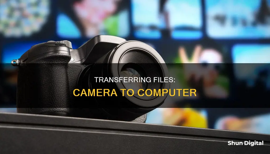 how to import files to computer from camera