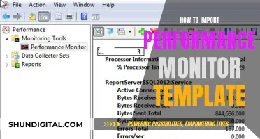 Importing Performance Monitor Templates: A Step-by-Step Guide