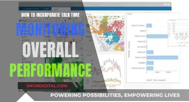 Enhancing Performance Through Talk Time Monitoring