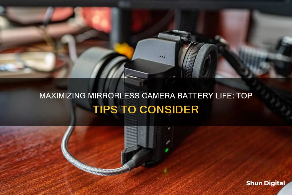 how to increase battery life on mirrorless cameras