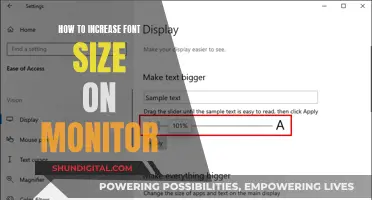 Enlarging Font Size on Your Monitor: A Simple Guide to Bigger Text