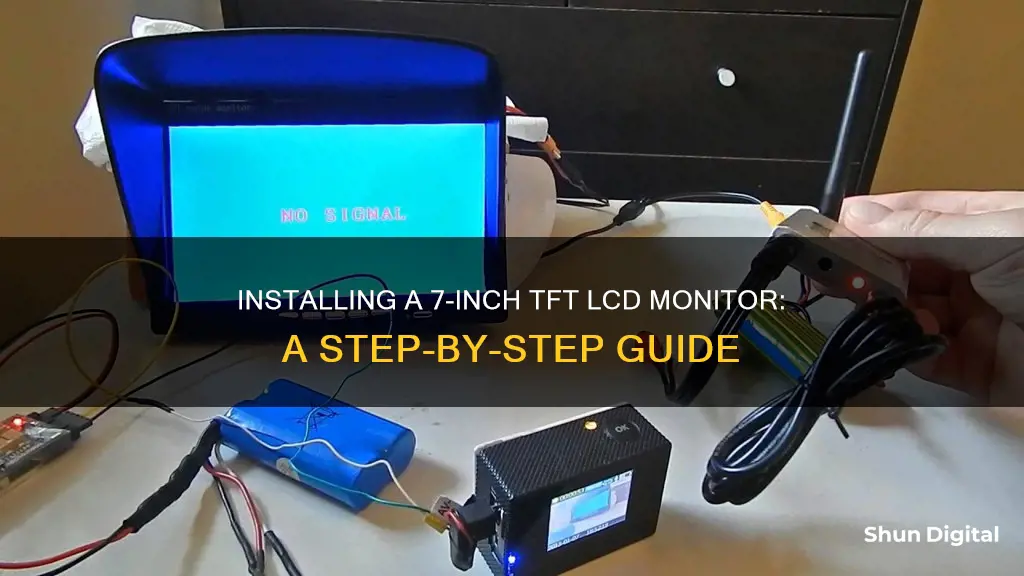 how to install a 7 in tft lcd monitor