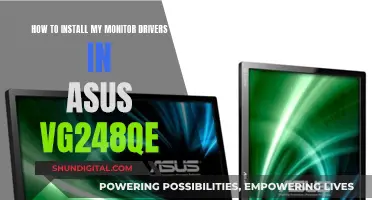 Easy Monitor Driver Installation Guide for Asus VG248QE