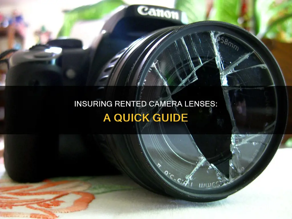 how to insurance rent camera lenses