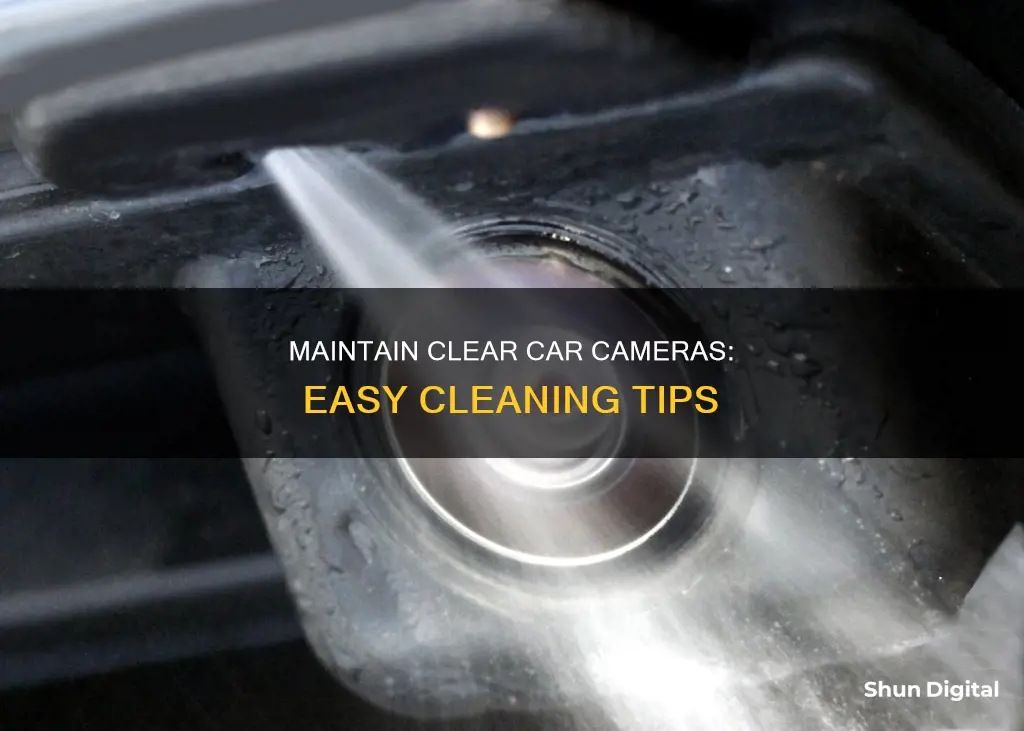 how to keep car cameras clean