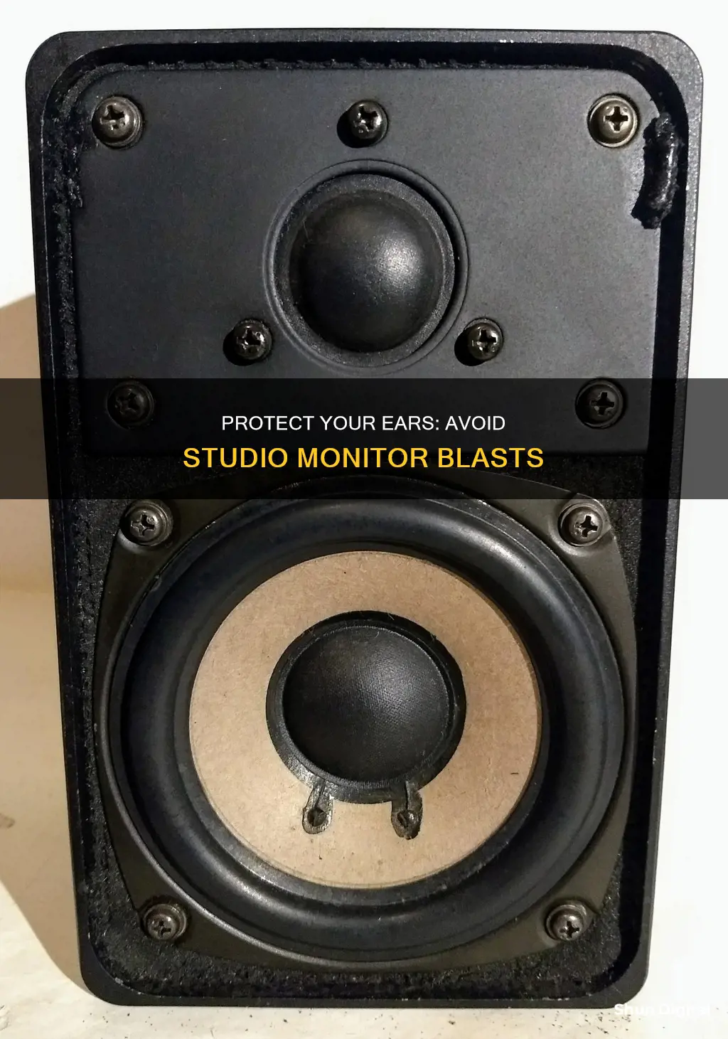 how to keep from blowing up studio monitors