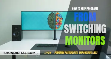 Keep Programs on One Monitor with These Tips