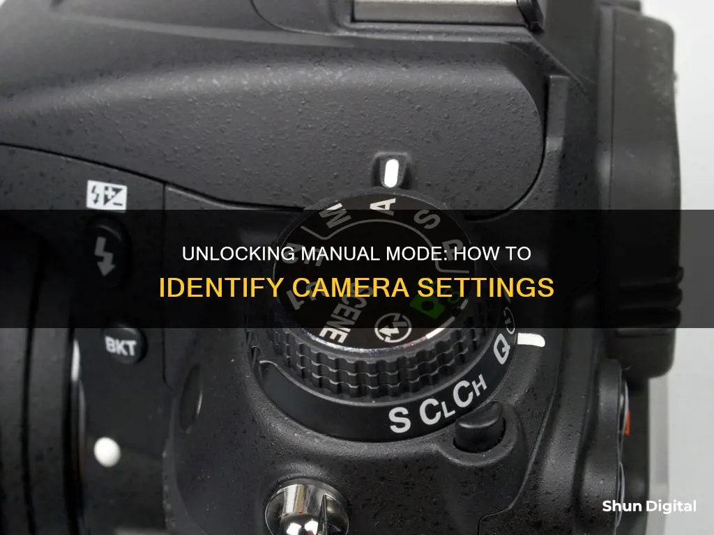 how to know if a camera has manual mode