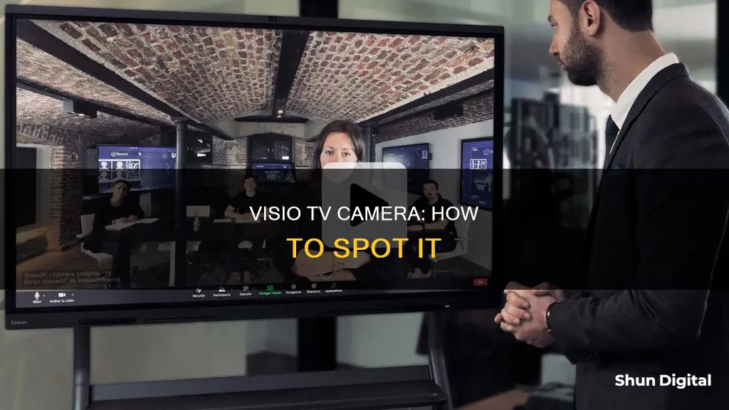 how to know if my visio tv has a camera