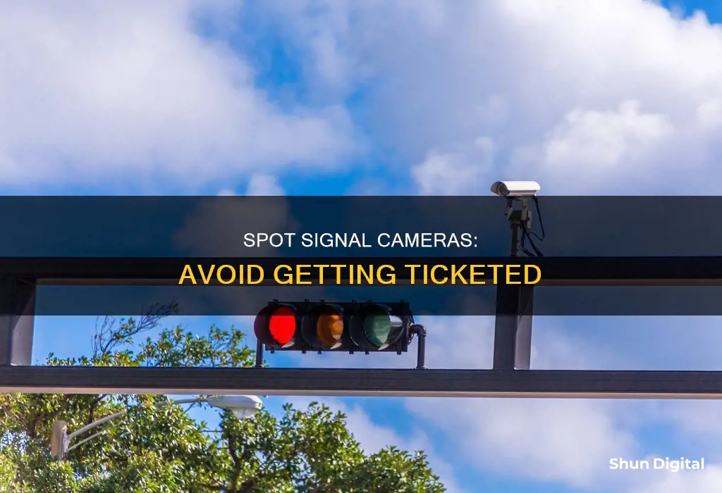 how to know signal camera give ticket