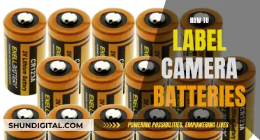 Labeling Camera Batteries: A Quick Guide to Best Practices