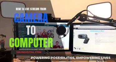 Live Streaming Simplified: Camera to Computer