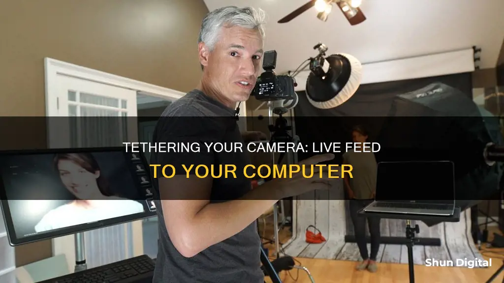 how to live tether camera to computer