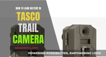 Tasco Trail Camera: Loading Batteries for Optimum Performance