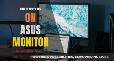 Lowering FPS: Adjusting Your ASUS Monitor Settings