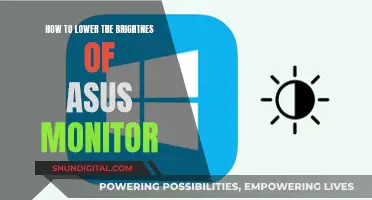 Adjusting ASUS Monitor Brightness: A Simple Guide