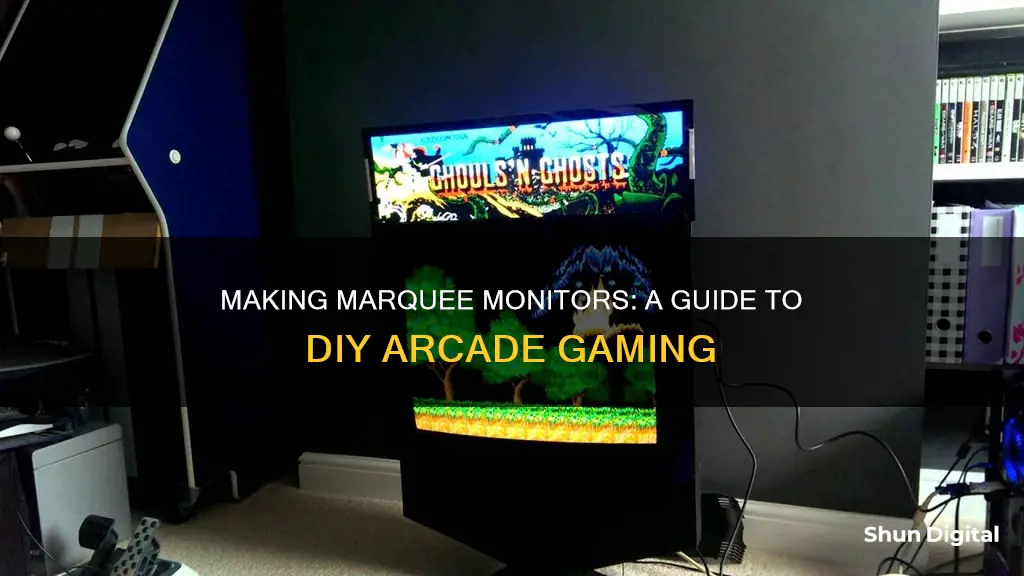 how to mame hooker marquee monitor