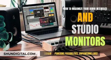 Getting the Most from Your Audio Interface and Monitors