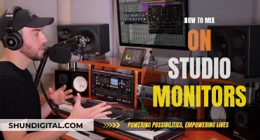 Studio Monitor Mixing: Secrets to Achieving a Perfect Mix