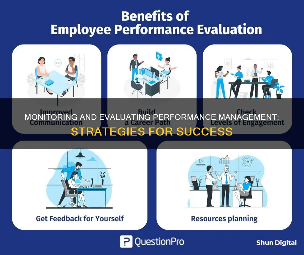 how to monitor and evaluate the performance management process