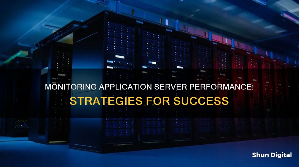 how to monitor application server performance