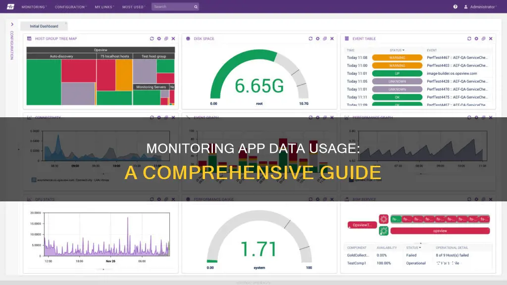 how to monitor apps data usage w019