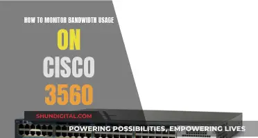 Monitoring Bandwidth Usage: Cisco 3560 Switches