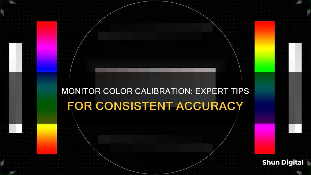 how to monitor color calibration