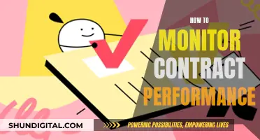 Monitoring Contract Performance: Strategies for Success